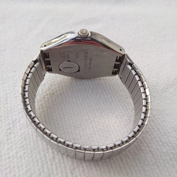 Swatch Irony Sommelier 1996 YGS707 Burgundy Dial Swiss Made Working New Battery - Picture 3 of 7